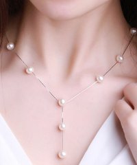 Lace Ladies/レースレディース Lace Ladies 【3点セット】4WAY パール チェーン アジャスター ロング ネックレス ブレスレット ピアス/505989484