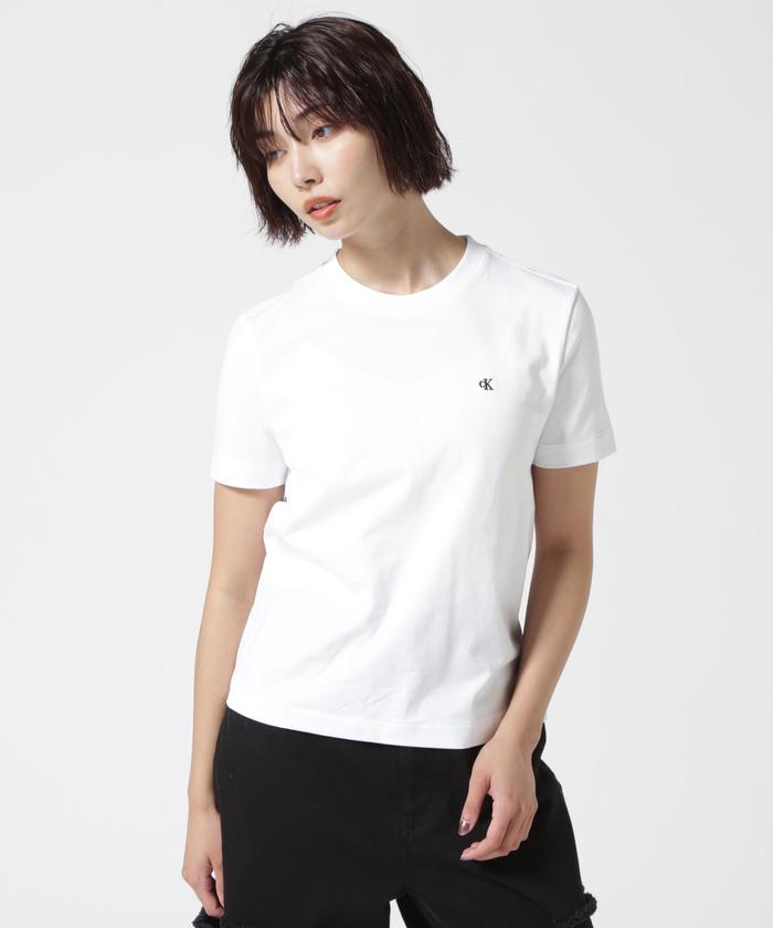Calvin Klein（カルバンクライン）アーカイブロゴスリムTシャツ