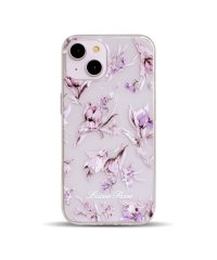 LAISSE PASSE/iPhone15/14/13 LAISSE PASSE [TPUクリアケース/水彩花/WHITE]/505994280