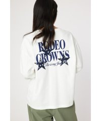 RODEO CROWNS WIDE BOWL/バンダナスターアップリケL/S Tシャツ/505994859