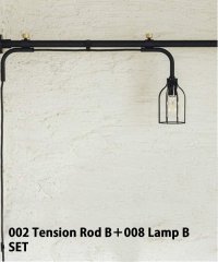 JOURNAL STANDARD FURNITURE/【DRAWALINE/ドローアライン】002 Tension Rod B+008 Lamp B set/505995092