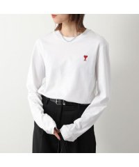 ami paris/ami paris Tシャツ UTS205.726 長袖 ハートロゴ /505995636