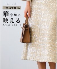 Ehre style/エーレスタイル Ehre style 一気に旬顔に。華やかに映えるスパンコールスカート/505995666