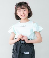 JENNI belle/【WEB限定】肩あきリボンTシャツ/505995831