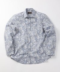 Men's Bigi/コットンシアサッカーペイズリープリントシャツ/505996096