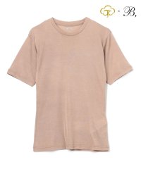 BEIGE，/Washable Silk / Short Sleeve T ショートスリーブ T シャツ/505996153