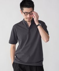 SHIPS MEN/【WEB限定】SHIPS:〈接触冷感〉アイスタッチ プレーティングジャージー パイピング バンドカラーポロシャツ/505996318