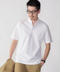 SHIPS MEN/【WEB限定】SHIPS:〈接触冷感〉アイスタッチ プレーティングジャージー パイピング バンドカラーポロシャツ/505996318