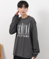 OPAQUE.CLIP/ロゴプリントロングTシャツ【洗濯機洗い可】/505996389