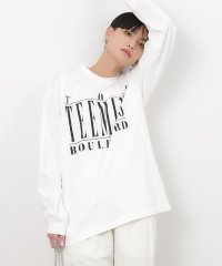 OPAQUE.CLIP/ロゴプリントロングTシャツ【洗濯機洗い可】/505996389