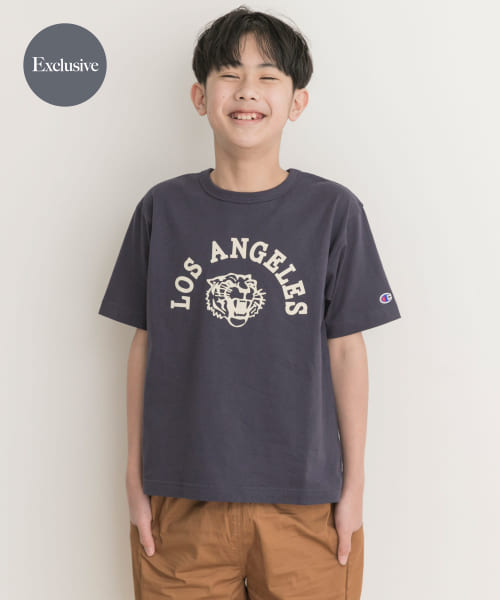 WEB/一部店舗限定』『別注』Champion×DOORS タイガーTシャツ(KIDS