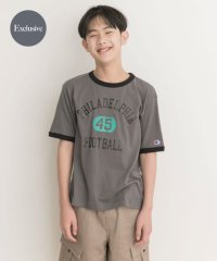 URBAN RESEARCH DOORS（Kids）/『WEB/一部店舗限定』『別注』Champion×DOORS　ベーシックリンガーTシャツ(KIDS)(150cm)/505996485