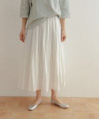 URBAN RESEARCH DOORS/オパール加工変形プリーツスカート/505996517