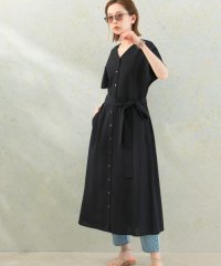 URBAN RESEARCH ROSSO/【予約】『UR TECH DRYLUXE』ブイネックフレアースリーブワンピース/505996603