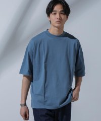 NANO universe/Anti Soaked(R)汗染み防止 クルーネックビッグT/505859074