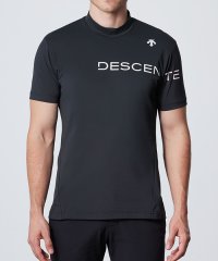 DESCENTE GOLF/モックネックベアスムース半袖シャツ/505861936