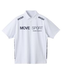 MOVESPORT/SUNSCREEN ミニ鹿の子 ポロシャツ/505947318