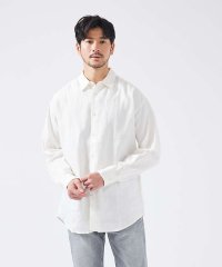 ABAHOUSE/【LUXE Linen Solaro】長袖 リネンシャツ【予約】/505992425