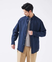 ABAHOUSE/【LUXE Linen Solaro】長袖 リネンシャツ/505992425