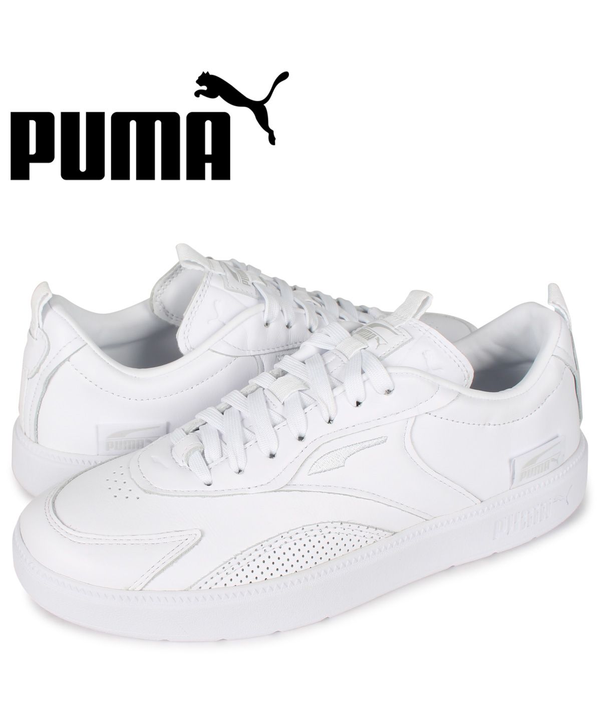 セール】エーアールエムジー ar/mg PUMA プーマ オスロ プロ クリーン レザー スニーカー メンズ OSLO PRO CLEAN  LEATHER ホワイト 白(505995380) | エーアールエムジー(ar/mg) - d fashion