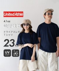 United Athle/【UNITED ATHLE / ユナイテッドアスレ】4.1オンス ドライ アスレチック Tシャツ 半袖 ユニセックス カラバリ 5900/505995670