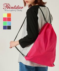 Printstar/【Printstar / プリントスター】ナイロン ランドリーバッグ ナップサック リュック スポーツ リュックサック ジム カラバリ 00776/505995676