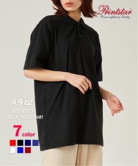 Printstar/プリントスター Printstar 4.9オンス ポロシャツ ユニセックス 半袖 トップス カラバリ 推し活 カジュアル ※00193/505995677