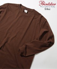 Printstar/【Printstar / プリントスター】5.6オンス ヘビーウェイト LS－Tシャツ 袖リブ 長袖 カットソー コットン100% 無地 00110/505995680