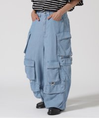 LHP/DankeSchon/PREMIUM RELUX DENIM ICEWASH CARGOPANTS/505997284