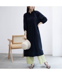 MAC HOUSE/マックハウス Mac－House HusHusH ハッシュアッシュ リネン混ワンピース P42ー58400/505997454