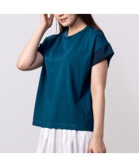 MAC HOUSE(women)/HusHusH ハッシュアッシュ 袖切替半袖Tシャツ P42－18400/505997455