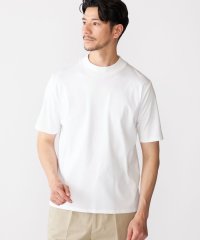 SHIPS MEN/SHIPS: ALBINI モックネック ショートスリーブ Tシャツ/505997504