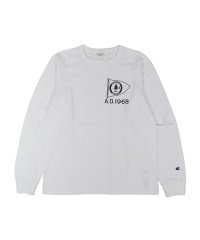 CHAMPION/チャンピオン Champion Tシャツ 長袖 ロンT カットソー メンズ LONG SLEEVE T－SHIRT オフ ホワイト モスグリーン C3－Z410/505997540