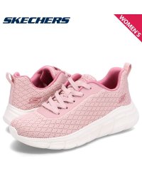 SKECHERS/スケッチャーズ SKECHERS スニーカー ボブス ビー フレックス クイック ピボット レディース BOBS B FLEX QUICK PIVOT ピンク /505997627