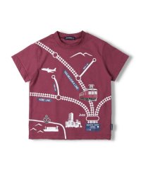 moujonjon/【子供服】 moujonjon (ムージョンジョン) 日本製 阪急電車線路図半袖Tシャツ 90cm～130cm F32800/505997946