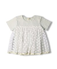 Kids Zoo/【子供服】 kid´s zoo (キッズズー) お花チュール切替半袖Tシャツ 80cm～130cm W42830/505997961