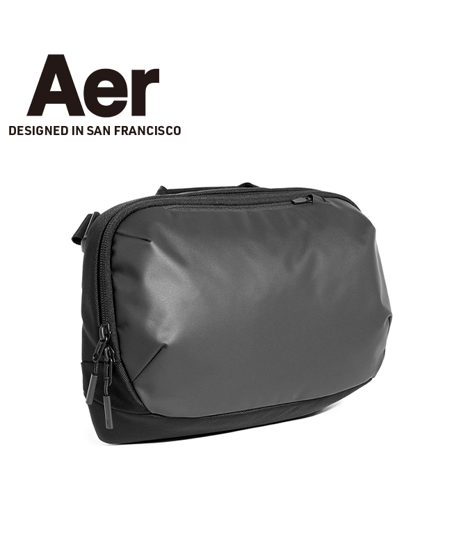 エアー ボディバッグ Aer Tech Sling 3 ウエストバッグ メンズ 大容量 軽量 防水 横型 斜めがけ A4 9L テックコレクション  31017(505998157) | エアー(Aer) - d fashion