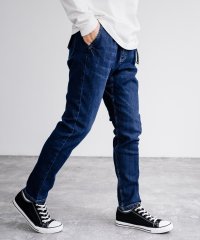 Rocky Monroe/ロッキーモンロー Rocky Monroe クライミングパンツ デニム メンズ レディース スリム テーパード イージーウエスト ガゼット ウェビングベルト カ/505999044