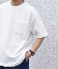 SHIPS any MEN/SHIPS any: ジャカード フェイクレイヤード ポケット Tシャツ◆/505999171