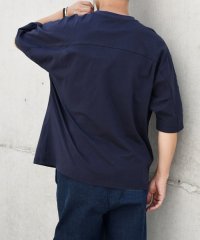 SHIPS any MEN/SHIPS any: バックサイド / スリーブ プリーツ スケアスリーブ Tシャツ◆/505999175