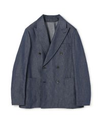 TOMORROWLAND MENS/【セットアップ対応商品】コットンリネンデニム ダブルブレステッド6Bジャケット/505999176