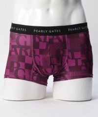PEARLY GATES/パーリーゲイツ PEARLY GATES エステル PG柄 ボクサーパンツ【返品不可商品】/505991198