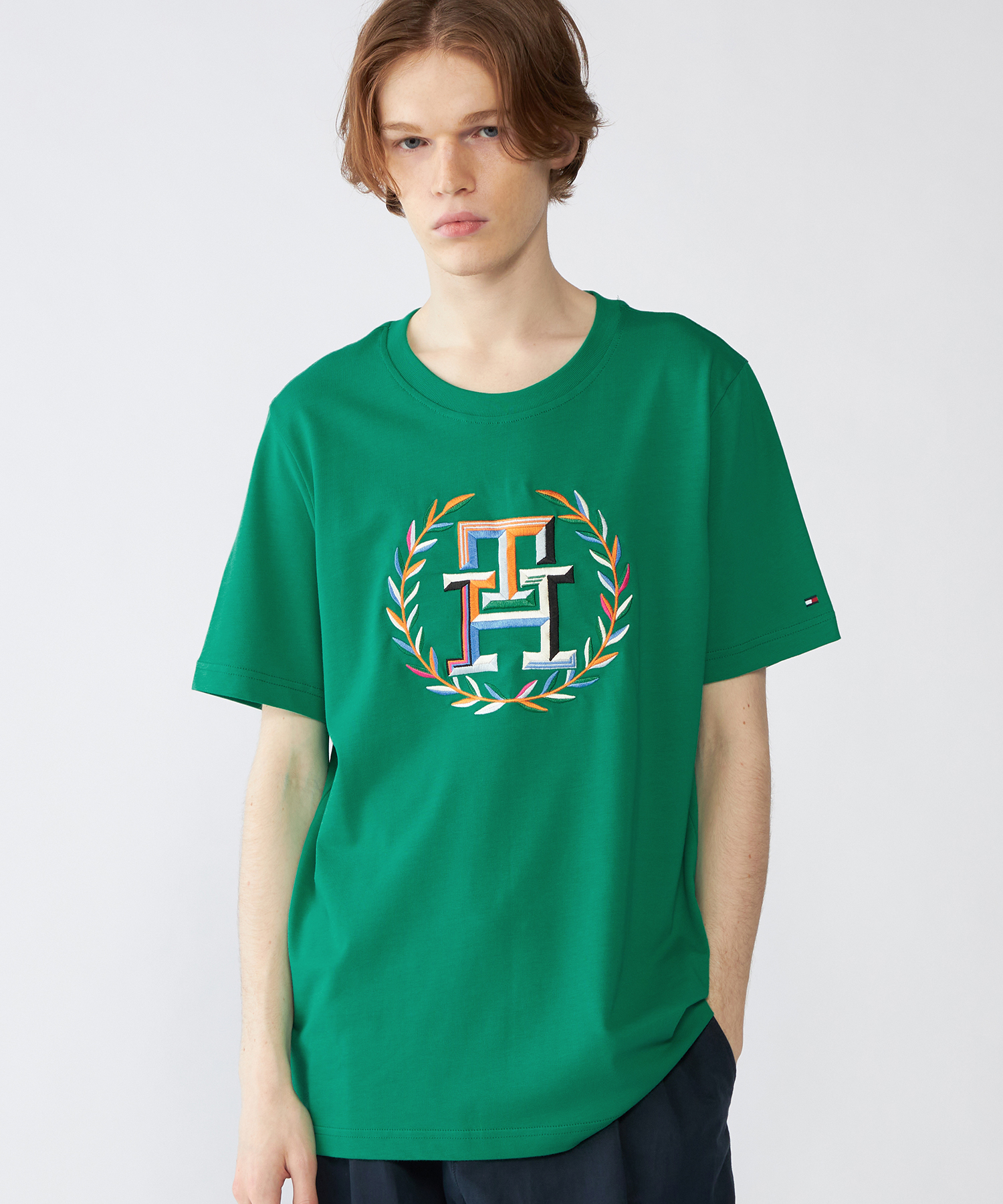 【特価！関税送料込】BOSS ジャージー ダブルモノグラム Tシャツ セール】トミー ヒルフィガー TOMMY HILFIGER ローレル