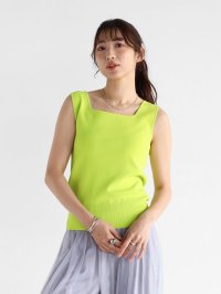 Vin/ヴァン Vin 2WAYニットタンクトップ －spring color－/506000728