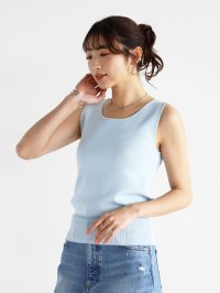 Vin/ヴァン Vin 2WAYニットタンクトップ －spring color－/506000728