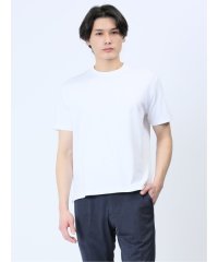 m.f.editorial/【DRESS T－SHIRT】綿ストレッチ クルーネック半袖Tシャツ/506001048