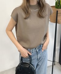 futier land/フューティアランド Futier Land フレンチスリーブサマーニットトップス/505160622