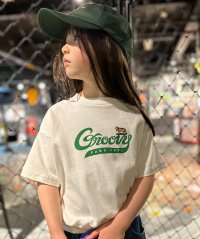 GROOVY COLORS/GROOVY PARK CAFE 裾リブTシャツ/505835760