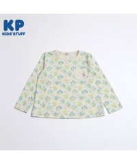 KP/KP(ケーピー)【日本製】mimiちゃんの花×リボン柄長袖Tシャツ(100～130)/505921078