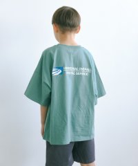 green label relaxing （Kids）/【別注】＜UNIVERSAL OVERALL＞TJ プリント ショートスリーブ Tシャツ 140cm－160cm/505969339